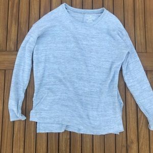 soft + sexy grey-blue super soft sweater